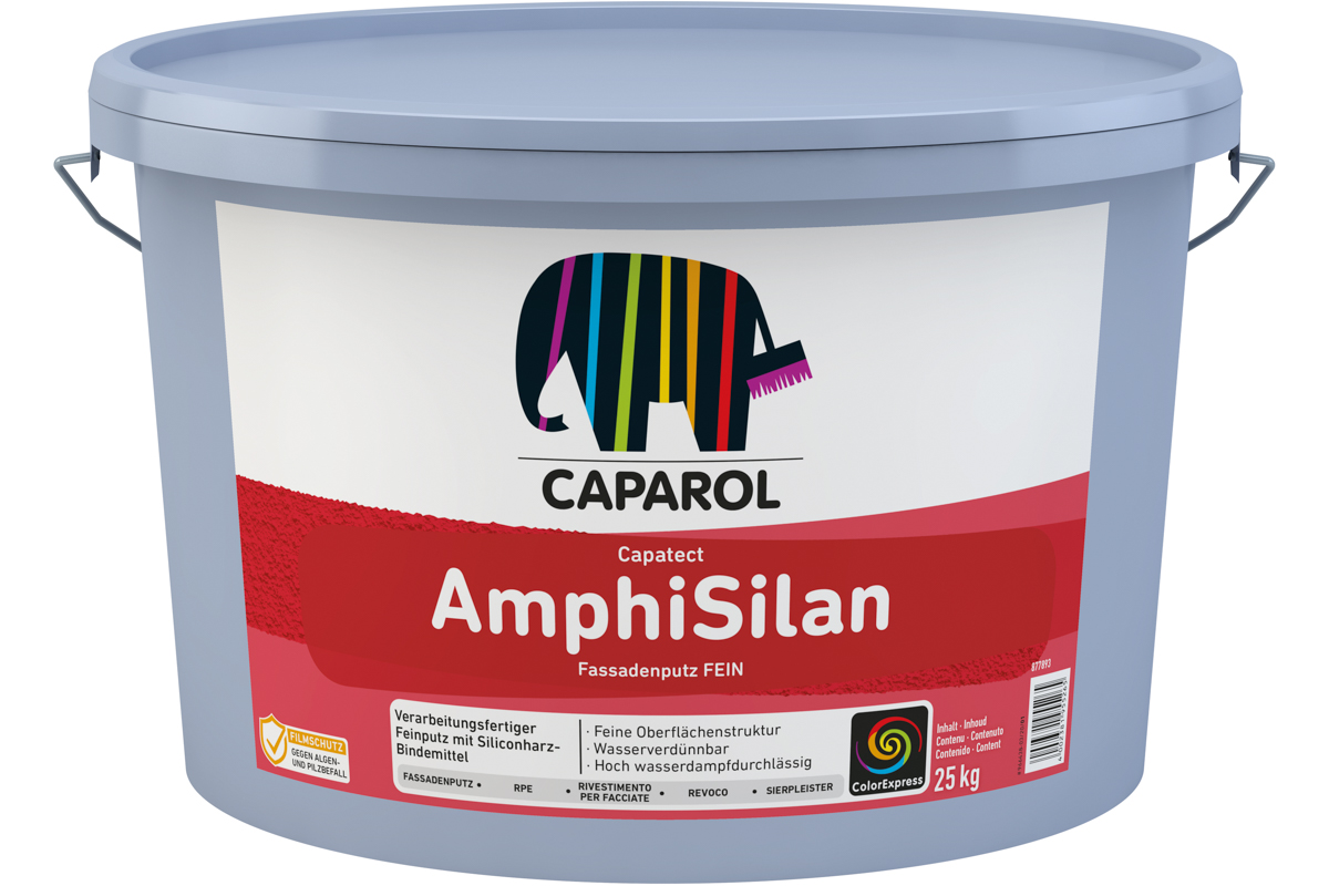 Capamix AmphiS.Fass-putz FTZ B 25,0 kg fein CxMix Farbton HBW < 40